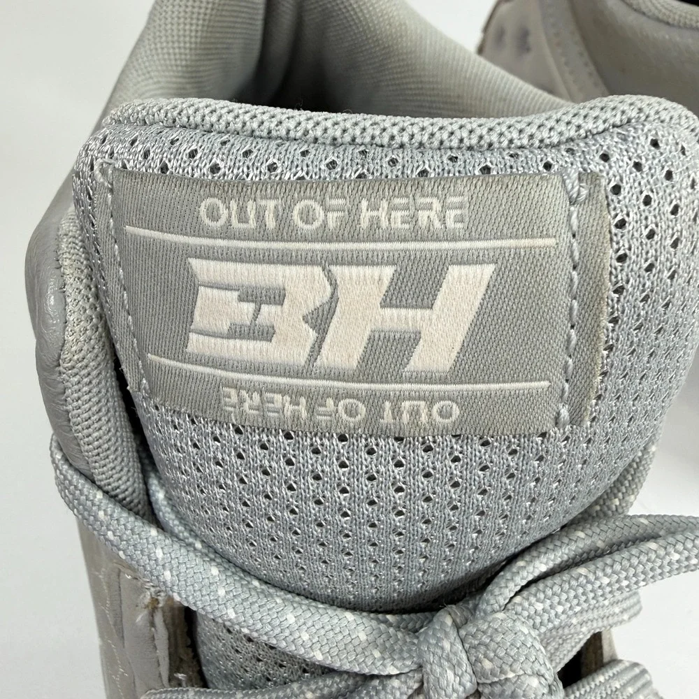 Under‎ Armour Harper 8 Mid RM Baseball Cleats Grey Metallic Mens Size 11.5